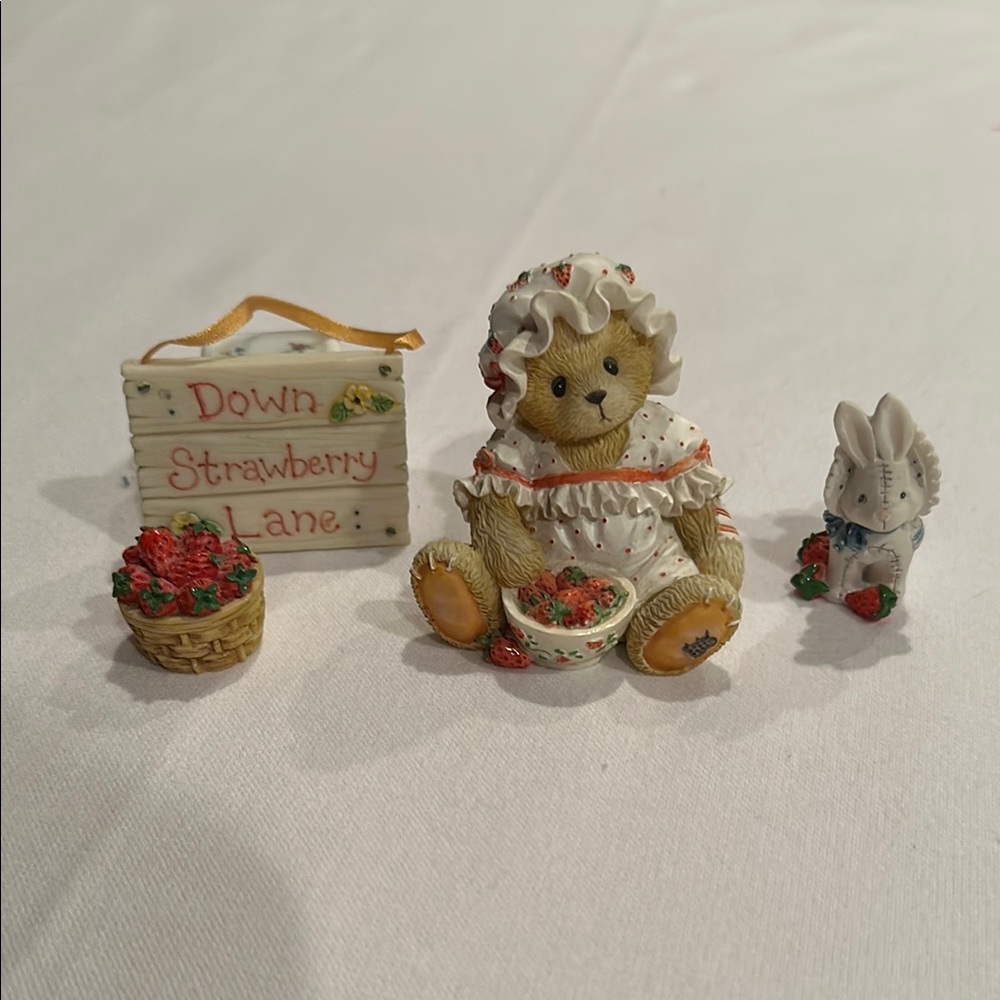 Cherished Teddies “You’re My Berry Best Friend” & “ Down Berry Lane”